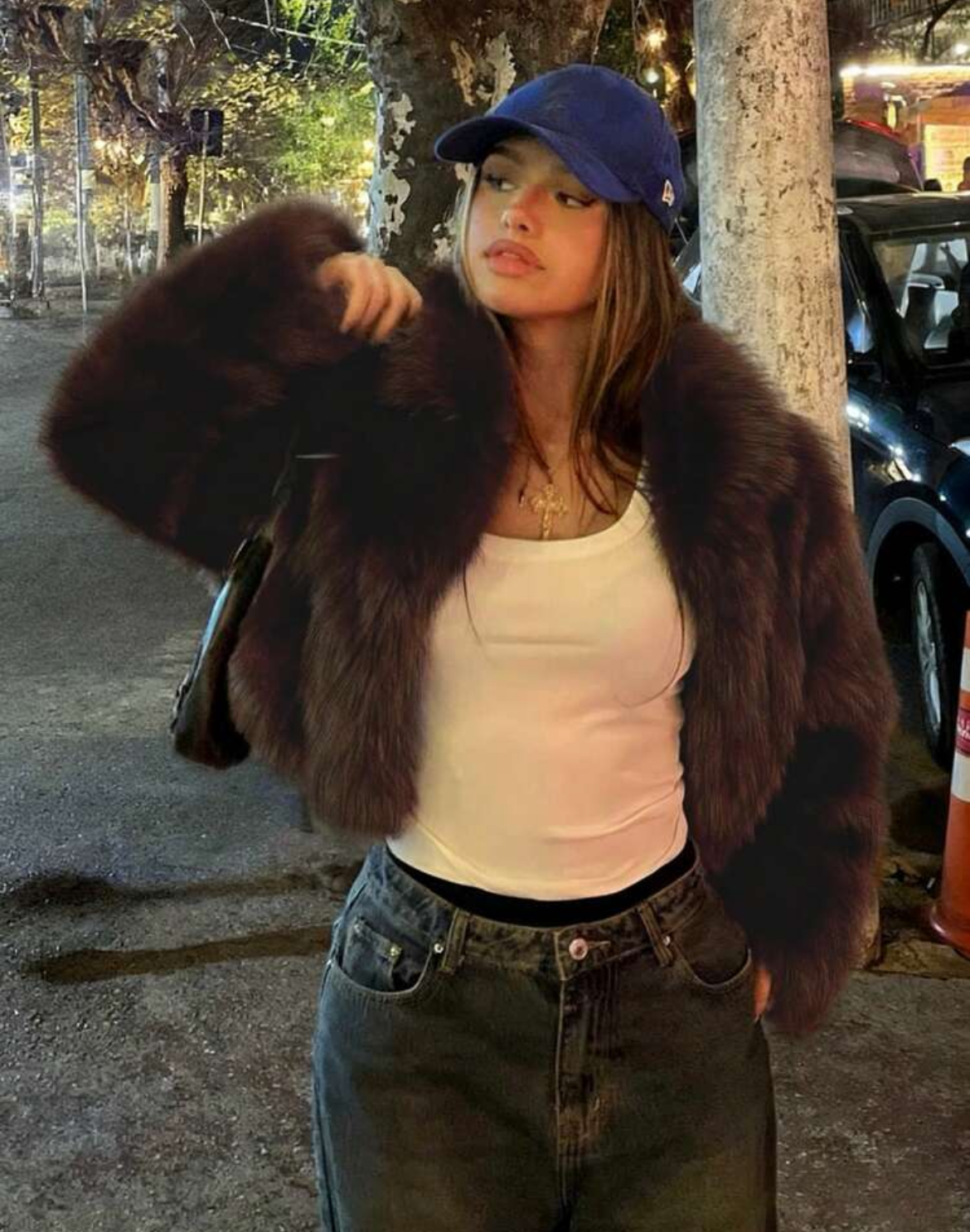 Coat fluffy