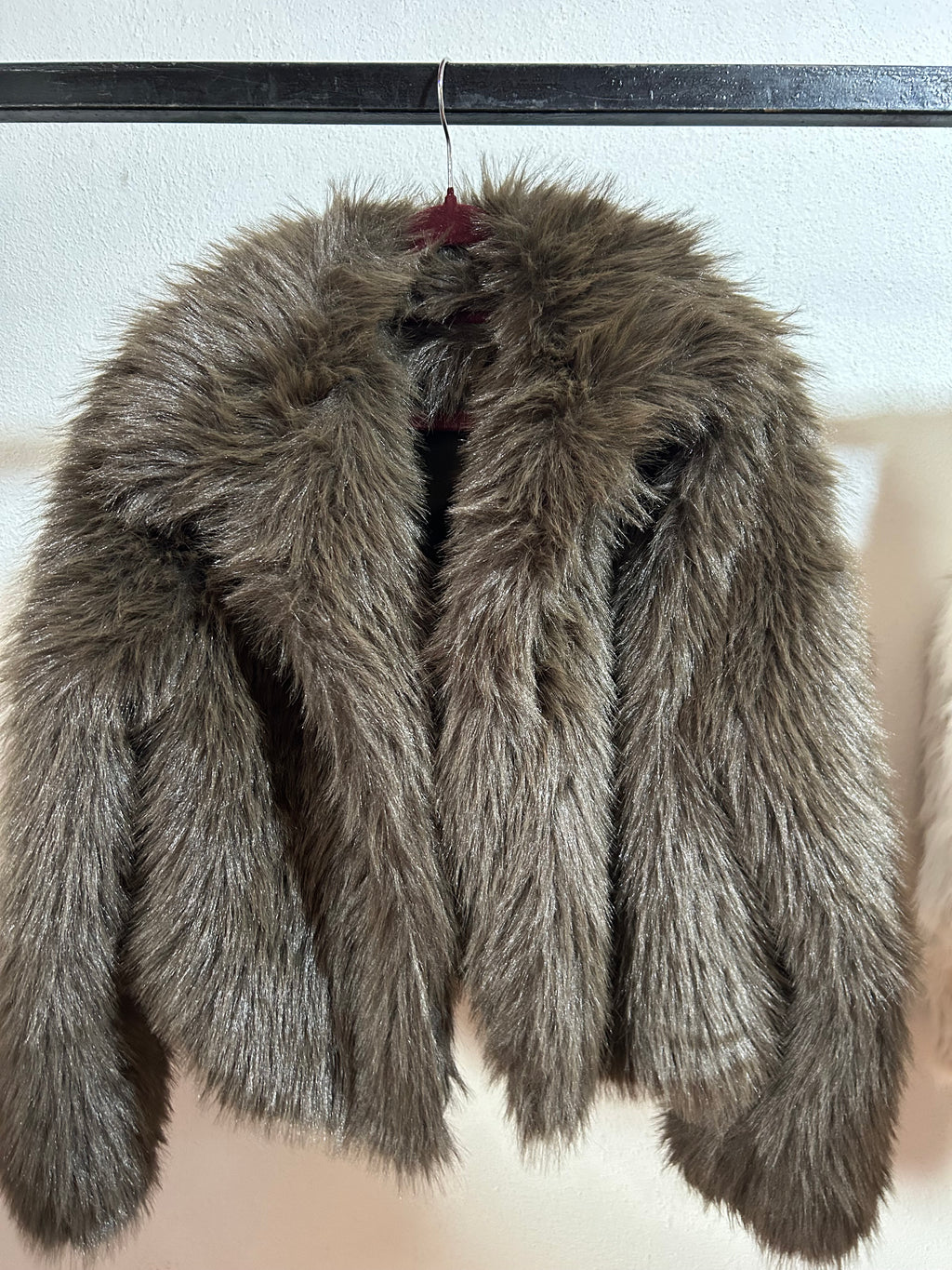 Coat fluffy