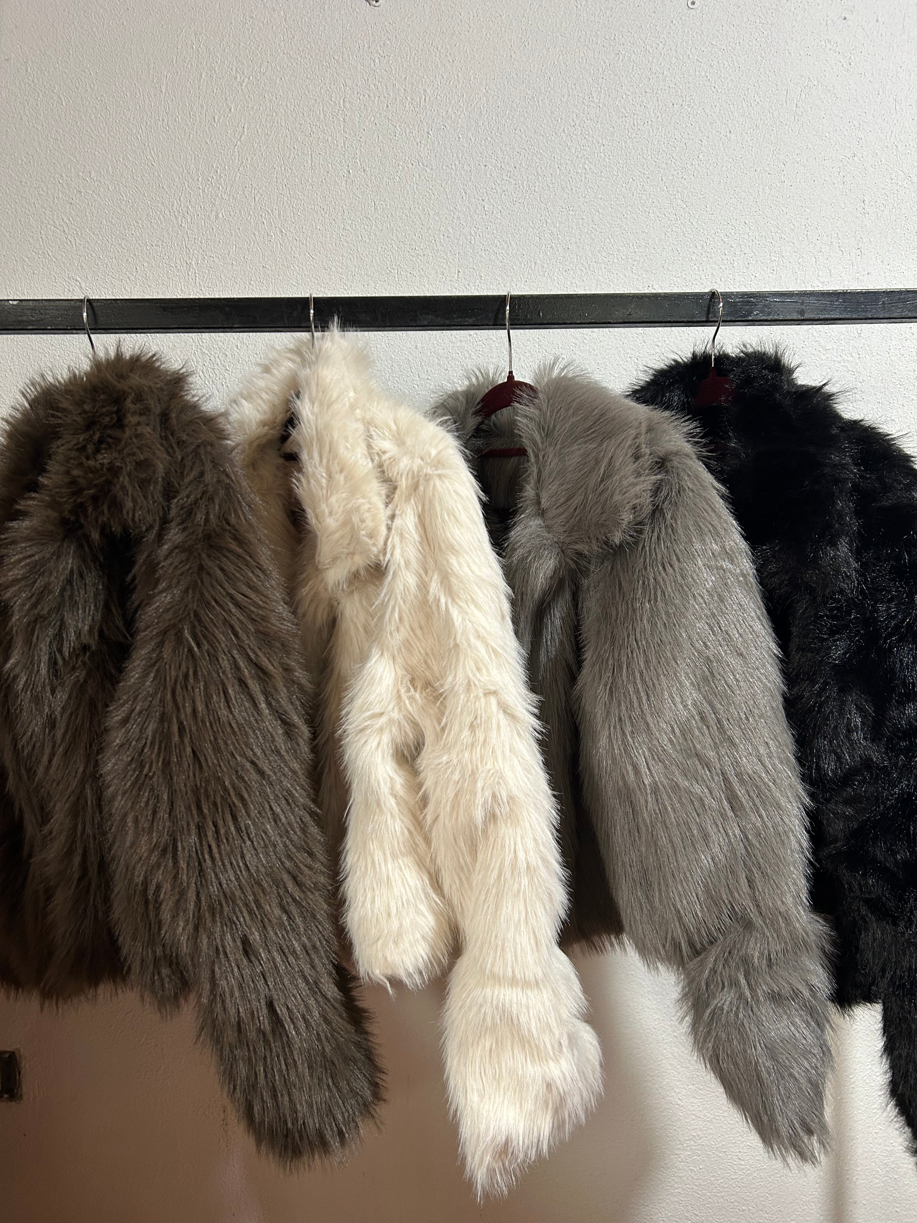 Coat fluffy