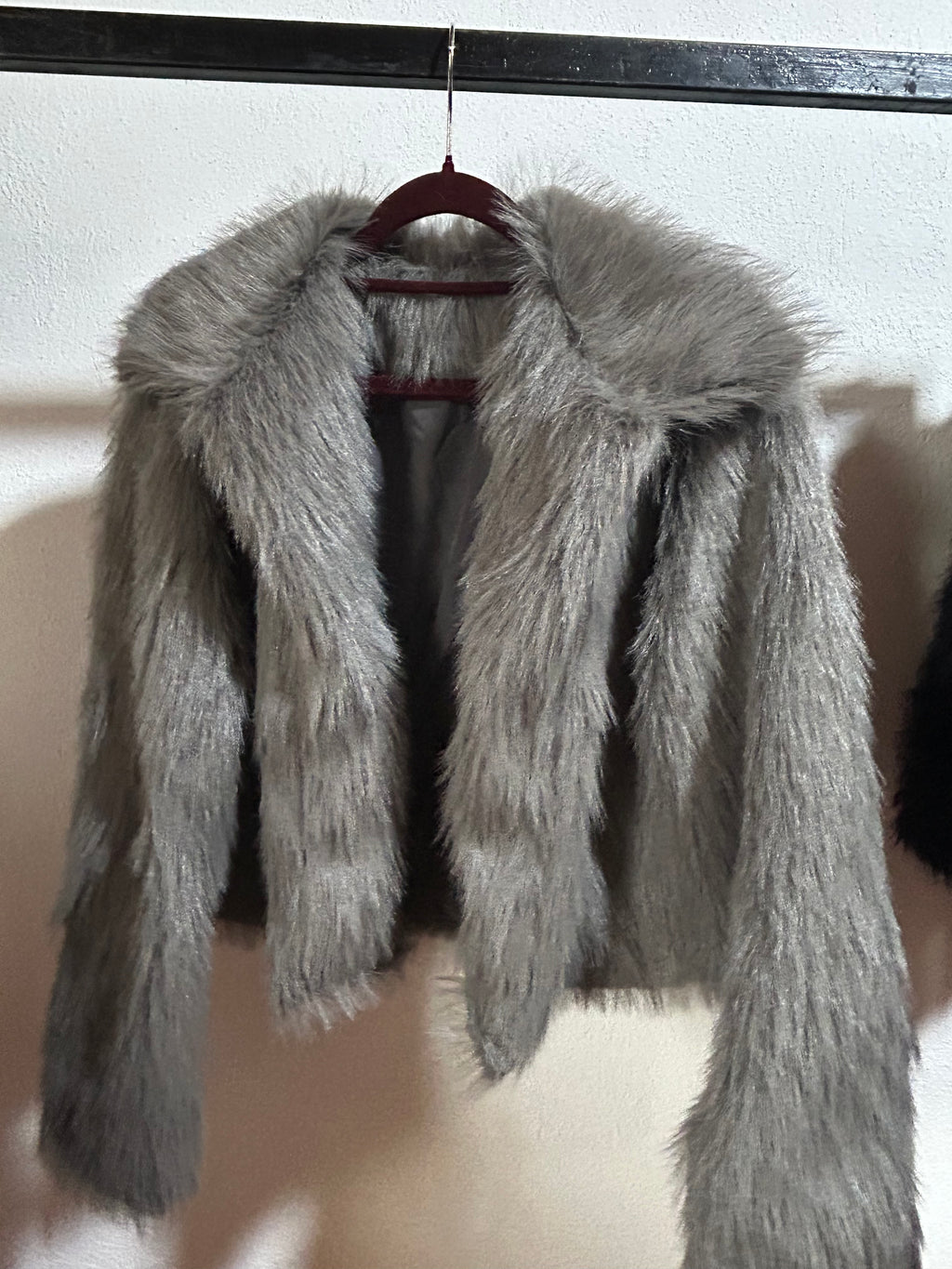 Coat fluffy