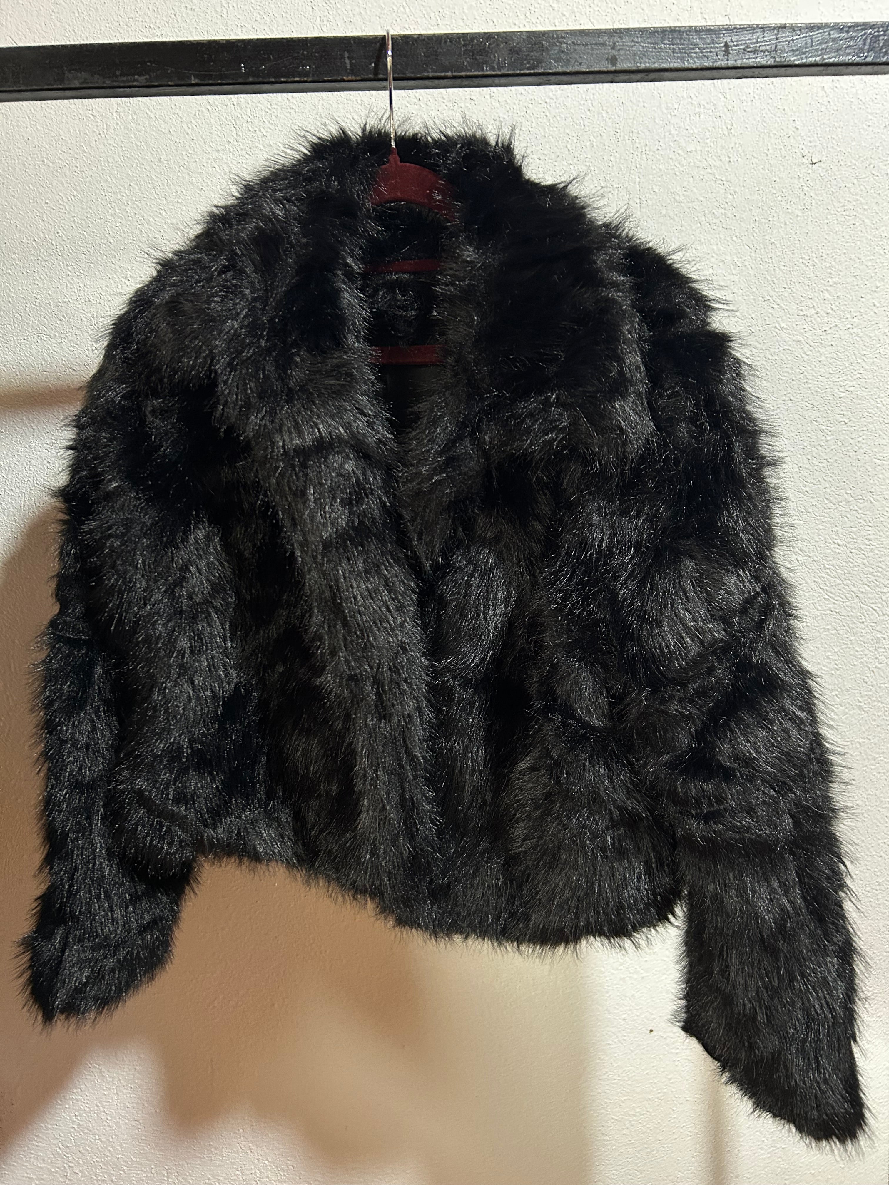 Coat fluffy
