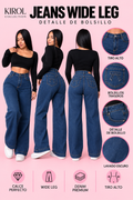 Wide leg jeans cleo